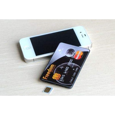 GSM приемник с микрослушалка - "Кредитна карта"