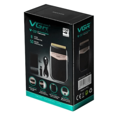 Електрическа самобръсначка VGR V331 Shaver, безжична, USB зареждане
