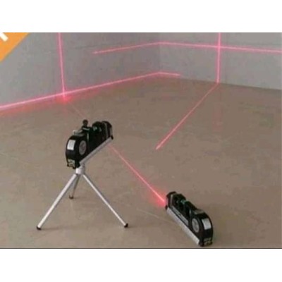 Лазерен нивелир - Laser Level Pro 3 с ролетка 2,5 метра
