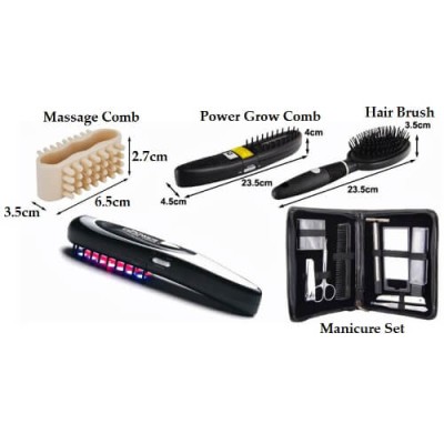 Лазерна четка за стимулиране растежа на косата Power Grow Comb