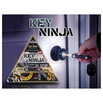 Органайзер за ключове KEY NINJA с осветление