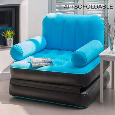 Надуваем  фотьойл - легло Air Sofoldable