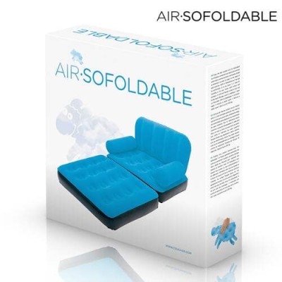 Надуваем  фотьойл - легло Air Sofoldable