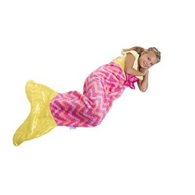 Меко одеяло във формата на русалка Snuggie Tail
