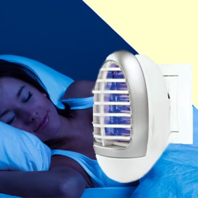 Електрически уред против комари и насекоми с нощна лампа