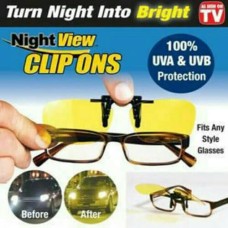 Очила за нощно шофиране с щипка за захващане