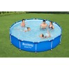 Сглобяем басейн BESTWAY STEEL PRO 56681, 366*76см, филтърна помпа