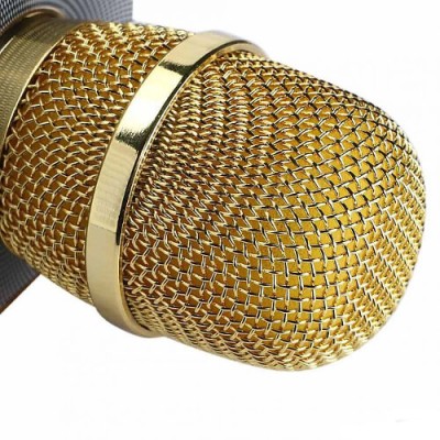 Микрофон за караоке с блутут свързване и вградена колонка