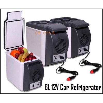 Хладилна чанта за кола 12V с опция за затопляне и поставки за чаши