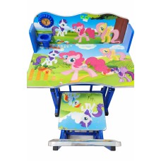Детско бюро със стол Конче
