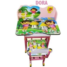 Детски чин със столче дизайн Дора