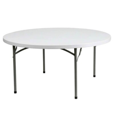 Сгъваема кръгла кетъринг маса с диаметър 150 см.