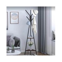 Закачалка за дрехи стояща с два рафта Амел