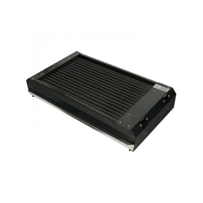 Електрическа скара 3200W професионална две зони на нагряване 65 х 35 см, металокерамика