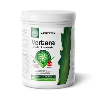 Органична храна за здраве и красота от водорасли Ламинария Vertera gel
