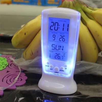 Настолен часовник LED с термометър таймер аларма