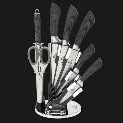 Сет кухненски ножове и стойка Berlinger Haus BH2292