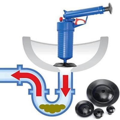 Уред за отпушване на тоалетни сифони и канали Drain Blaster
