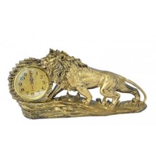 Декоративен часовник статуетка Лъв