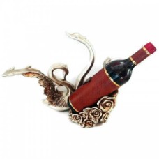 Декоративна фигура лебеди с поставка за бутилка