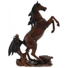 Декоративна статуетка Изправен кон