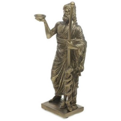 Декоративна статуетка Асклепий 