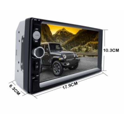 Мултимедия за атомобили, мобилен MP5 player 7 инча, bluetooth, камера, Double Din