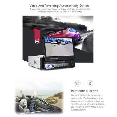 Мултимедия плеър, камера за задно виждане, GPS AMIO 9601i, Bluetooth FM MP3 MP4 МР5i плеър