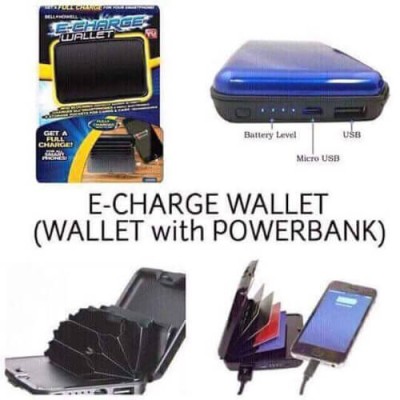 Външна батерия с органайзер портмоне Charge Wallet