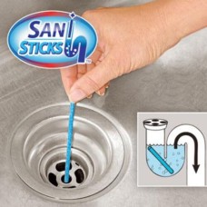 Отпушване на канали и мивки с пръчици Sani Sticks