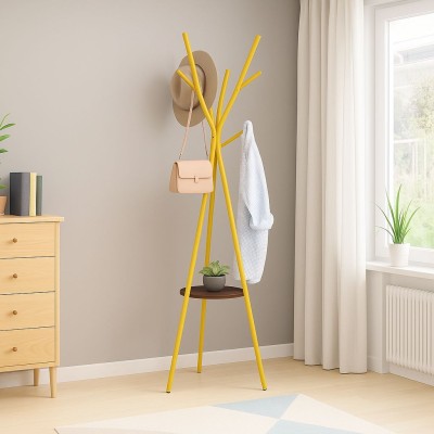 Стояща закачалка за дрехи с един рафт Амел1