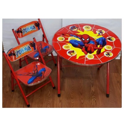 Детска сгъваема масичка и две столчета Spiderman