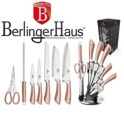 Кухненски ножове сет Rose Gold Collection Berlinger Haus