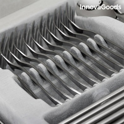 Прибори за хранене от неръждаема стомана лукс Innovagoods - 72 части