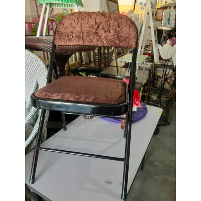 Сгъваем стол, метал и текстил