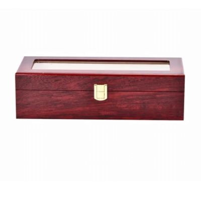 Дървена кутия за часовници - лукс с 6 отделения