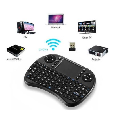 Безжична клавиатура за телевизор, Windows, Linux, Mac OS, Android