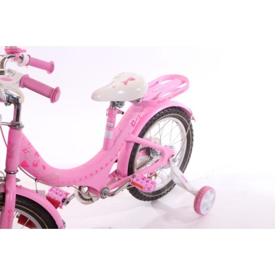 Детски велосипед розов 16"