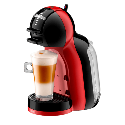 Кафемашина NESCAFE Krups 1500W KP120H31 NDG MINI ME BLK/CHERRY