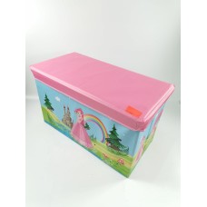 Детска кутия за играчки - Табуретка - Принцеса