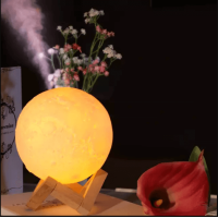 Овлажнител на въздух - ароматизатор, лампа луна