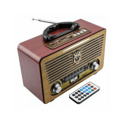 Ретро акумулаторно радио Meier M-115BT, Bletooth, USB, TF, AUX