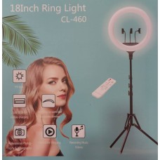 Led ринг лампа 18"/ 45см за снимане с трипод и поставки за телефон