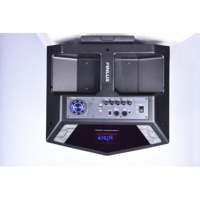 Аудио система Finlux PBS-5015H, микрофон, вградена батериа 7A/12V, Bluetooth
