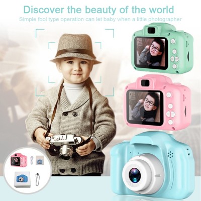 Детска мини камера - фотоапарат, 2 инча HD екран