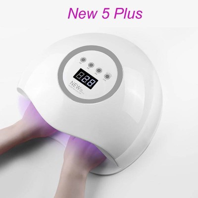 Лампа за маникюр New5Plus 2 in 1 LED, 72W