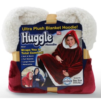 Одеяло с ръкави, суичър Huggle Hoodies, един размер