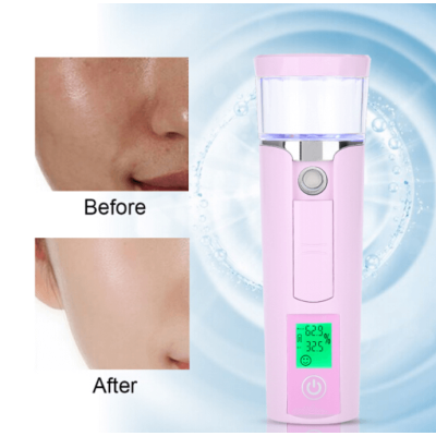 Нано уред за хидратиране и освежаване на кожата, миглите, power bank, тест на кожата