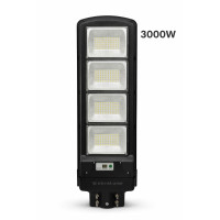 Улична соларна лампа 3000W, IP65, сензор за движение