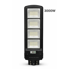 Улична соларна лампа 3000W, IP65, сензор за движение